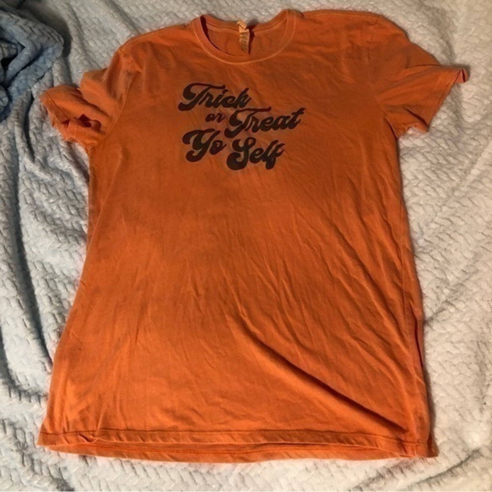 New- Trick or Treat Yo Self Shirt custom printed